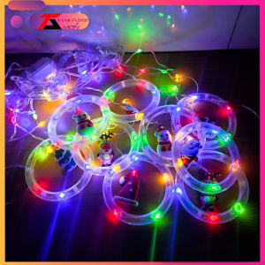 Dây Đèn Nhấp Nháy Trang Trí Noel Và Tết Tự Động Đổi Màu (3M 1 Dây) Cao Cấp