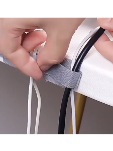 Set 10pcs Pengikat Kabel Organizer Perekat Strap Kabel Multifungsi Untuk Rumah Kantor Cable Clip Praktis Tanpa Perlu Bor