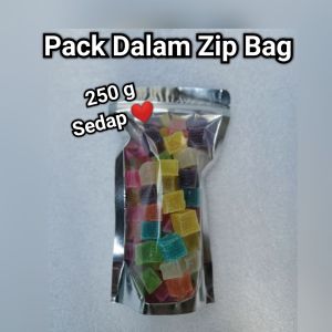 Agar agar kering sedapPerisa Buahkurang manis/beledo kering /Crystal candy/Dried jelly harga borong 1kg/500g/250g - ComeToShopp Natural Organic Food Snacks Candy