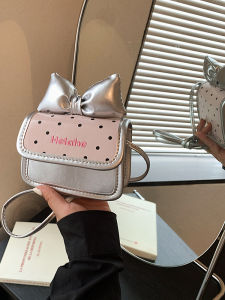 XIAOCHAOXIU | Korean Dot Pattern Girl Crossbody Bag