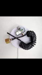Whipped Cream Pressure Regulator from Thread M11*1 Fiting NO2 Tank To M22 Thread Cream Jar