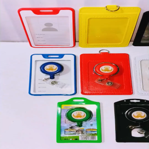 Gantungan Yoyo Id Card Putar Stainless ASN (Aparatur Sipil Negara) + Tempat/Holder Id Card