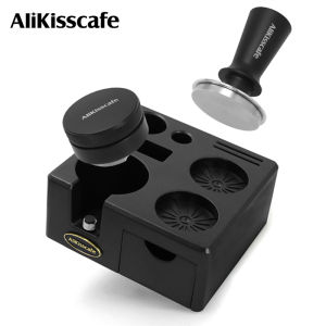 Coffee Tamping Station 51mm 54mm 58mm Portafialter Holder Stand Mat For Delonghi Breville E61 Espresso Accessories Barista Tools