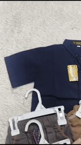 Setelan Kemeja anak laki laki usia 3 sampai 12 Tahun