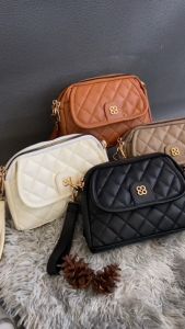 TAKKA (COD) - TAS SELEMPANG WANITA /SLING BAG/SHOULDER BAG/TAS BAHU BORDIR BAHAN PREMIUM REALPIC