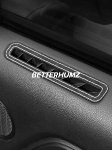 ALCANTARA | For Ford Mustang GT 2015-2023 Made of Alcantara Car Interior Door Air Vent Outlet Panel Trim Protect Sticker Tuning Accessories