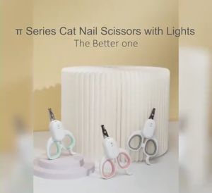 Kềm cắt móng chó mèo Pakeway tích hợp đèn LED + UV soi kí sinh trùng kèm sạc