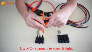 Risin Connector Plastic Wrench MC4 Connector Spanner for Installation of PV Mounting