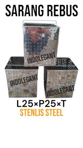 Saranh rebus wadah penyaring penyaring makanan alat-alat dapur