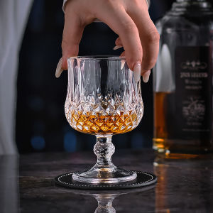 Cốc Đựng Rượu Vang Bằng Thủy Tinh Diamond Footed Cốc Đựng Rượu Vang Đỏ Cốc Đựng Sâm Panh Cốc Đựng Rượu Whiskey Cốc Đựng Rượu Gia Đình Bộ Đồ Ăn Uống