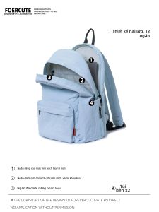 Forever cultivate | Lightweight Waterproof Backpack