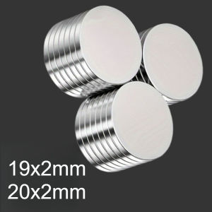 19x2/20x2mm multifunctional circular magnet - suitable for refrigerator stickers maps study rooms offices and industries