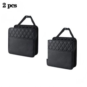 Multi-functional Car Organizer Car Seat Storage Bag Leather Storage Bag Garbage Bag Storage Bag Portable Trash Can For Most Mod