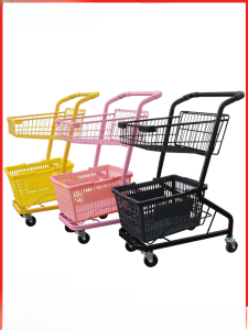 Double Layer Shopping Cart