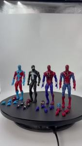 Bandai | Bandai Avengers Retro Spider Man Venom Deadpool Joint Movable Figurine Model