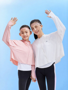 XTEP | Áo Khoác Cho Bé Gái Chống UV Thoáng Khí