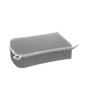 3-in-1 Silicone Sponge Brush Pot Wiper Dish Wash Cleaning Tool