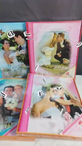 [VS] SELF ADHESIVE AND INSERT WEDDING PHOTO ALBUM WITH BOX STORAGE 4R-8R SIZE (018)