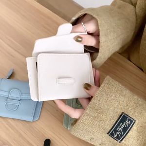 ELSA Dompet Wanita Korean PU Aesthetic c399-1 Dompet Kartu dan Koin