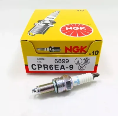 Busi NGK CPR6EA-9 Isi 10 pcs sesuai untuk Honda Beat Vario Scoopy Spacy