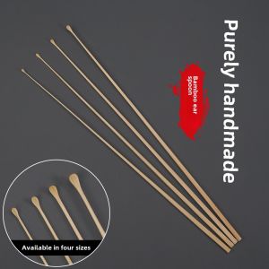Handcrafted Ultrafine Sesame Ear Spoon Professionally Polished Bamboo Ear Cleaning Tool Large Medium Small Sizes Available