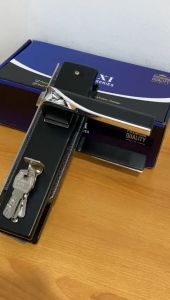 Handle Pintu rumah UKURAN BESAR TEBAL 2MM HITAM DOFF Minimalis / gagang pintu hitam minimalis / KUNCI PINTU