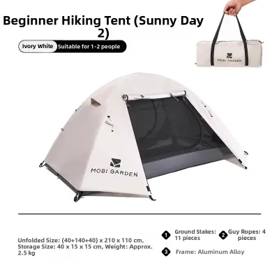 Mobi Garden | UV Protection Lightweight Hiking Tent Waterproof and Thickened