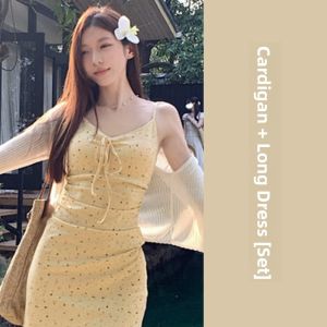 SUSIEYUAN | Halter Floral Summer Dress New 2026 Beach Vacation Style