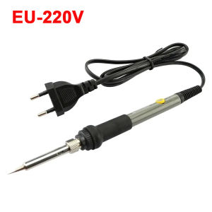 60W Adjustable Temperature Electric Soldering Iron Welding Iron Rework Station Heat Pen Tips DIY Repair Tool