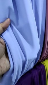 Kain Jersey Spandex Zoya Polos Eceran Meteran (Harga per 05m) Murah
