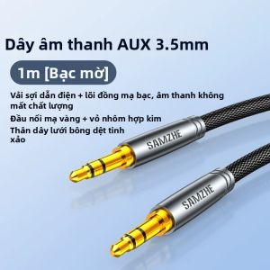 Samzhe | Dây Nối Mở Rộng Dữ Liệu Âm Thanh cho Thiết Bị 3.5mm