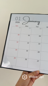 2026 Calendar Planner Minimalist Design