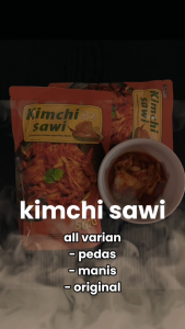 kimchi SAWI RASA MANIS korea 500 gram Enak Halal Harum manis