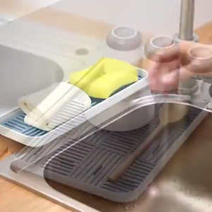 Khay nhựa úp ly D67 khay nhựa úp ráo ly chén nhỏ dụng cụ bếp tiện lợi TTNTD67