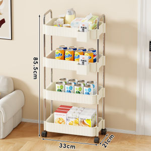 Multi-level Mobile Storage Shelf
