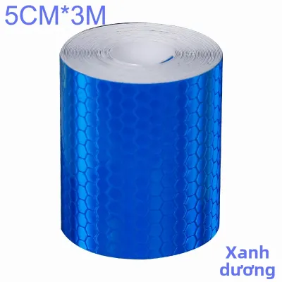 Băng Phản Quang 3M/1M Cho Ô Tô Nhãn Dán Cảnh Báo An Toàn Ô Tô Dải Phim Phản Quang Cho Xe Tải Xe Máy - Dấu Hiệu An Toàn Bảo Vệ