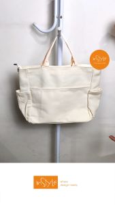 Tas Tote Bahu Selempang Kanvas Wanita Korean Style Bag (T4-012)