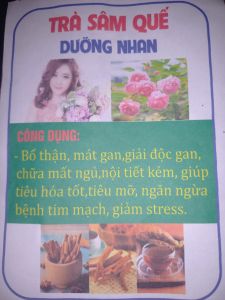 trà sâm quế 500gram