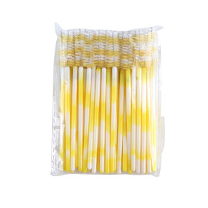 Bộ 50 Cọ Trang Điểm Màu Sắc Dùng Cho Mi Giả Cọ Microbrush Dùng Cho Mi Giả Lược Chải Lông Mày Spoolie Dụng Cụ Trang Điểm Cho Nữ