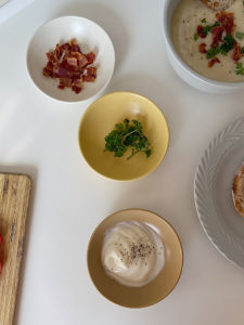 Barbecue Dipping Sauce Pickles Saucer For Home Seasoning Tomato Sauce Small Size 4-Inch Restaurant Underglaze