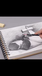 MW Sketchbook A6/A5/16K/A4/8K/A3 Aesthetic Buku Gambar Vertikal Jilid Spiral 30 Lembar/60 Halaman