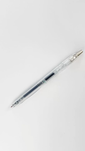 Deli Retractable Bullet Tip Gel Pen Smooth Writing 0.35mm Black SA130