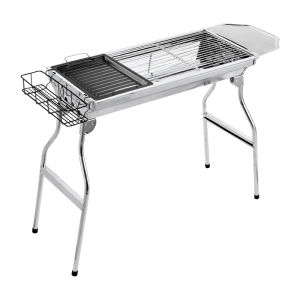 The Primitive | Folding Portable Home Outdoor BBQ Grill Stainless Steel