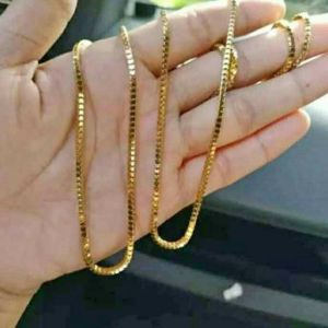 KALUNG TITANIUM MODEL MILANO KACA 2.O WARNA EMAS
