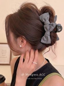 MENGWU | Sophisticated Grey Large Capacity Hair Clip