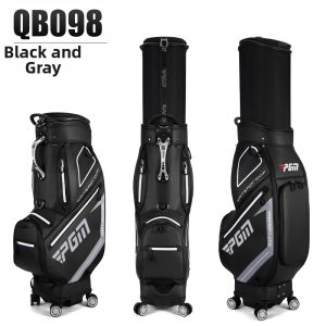 PGM GOLF | Extendable Waterproof 4-Wheel Golf Bag