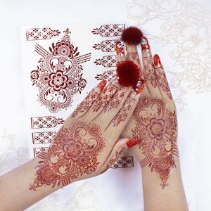 HENNA INSTAN PUTIH J1120AAA // FREE GLITER MANIK