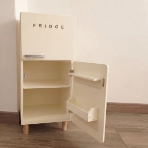 YOULEBI | Cooking Pretend Play Toy Wooden Kitchen