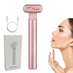 Máy Nâng Cơ Mặt Vi Dòng EMS 2026 Đèn Đỏ Que Massage Mặt Mắt Và Cổ Làm Săn Chắc Da Chống Nhăn Dụng Cụ Làm Đẹp Sạc USB