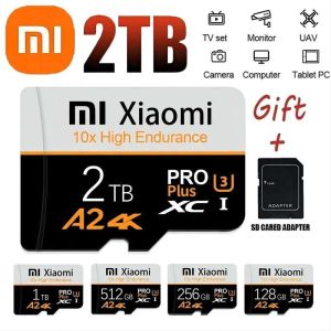 🔥100%Original Product+FREE Shipping+Free Send adapter+card reader🔥2Tb Xiaomi Memory Class 10 V60 1Tb Mini Card 512Gb 256Gb A2 U3 Micro SD Cards 128Gb High Speed TF s